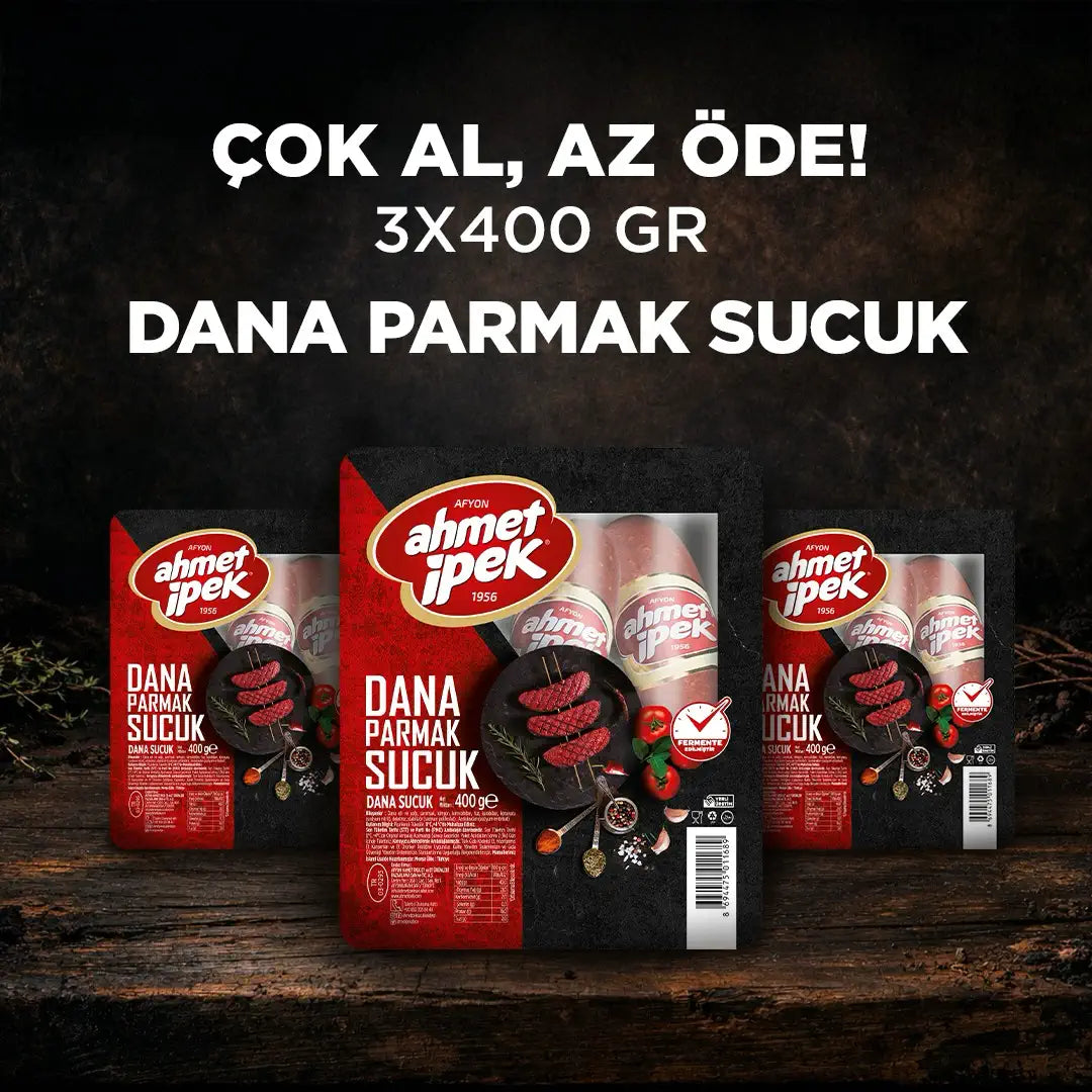 Dana Parmak Sucuk 3x400gr