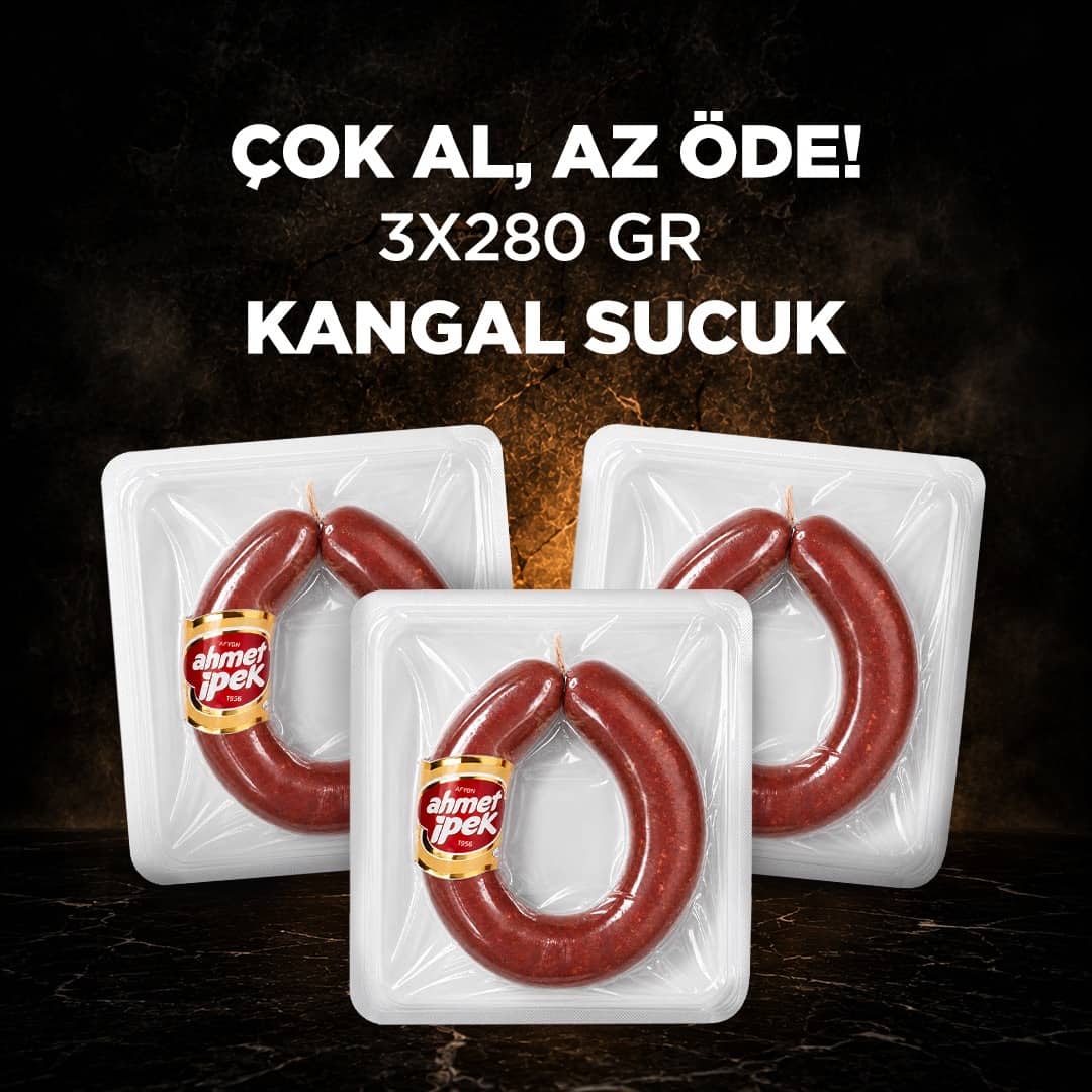Ahmet İpek Kangal Sucuk 3x280gr
