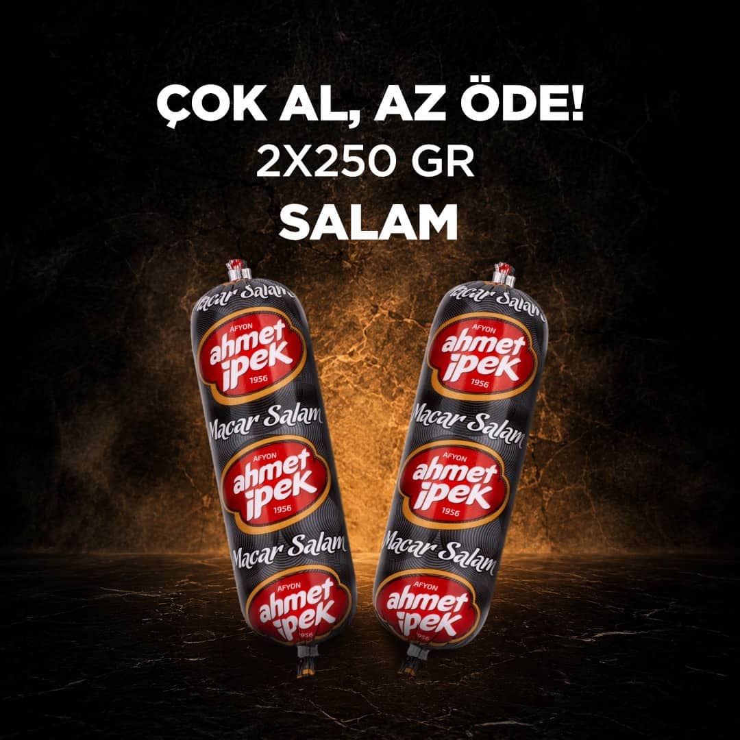 Ahmet İpek Salam 2x250gr