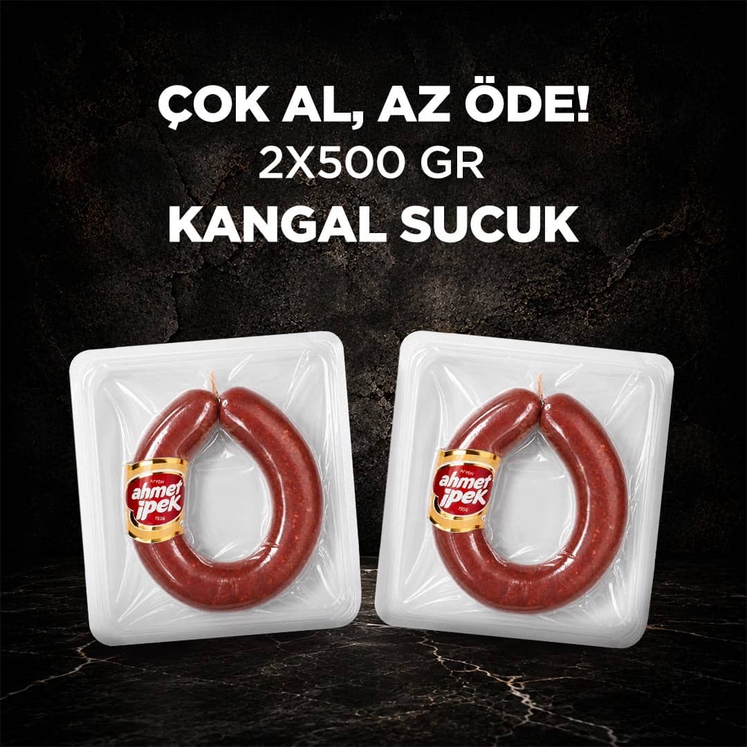 Ahmet İpek Kangal Sucuk 2x500gr