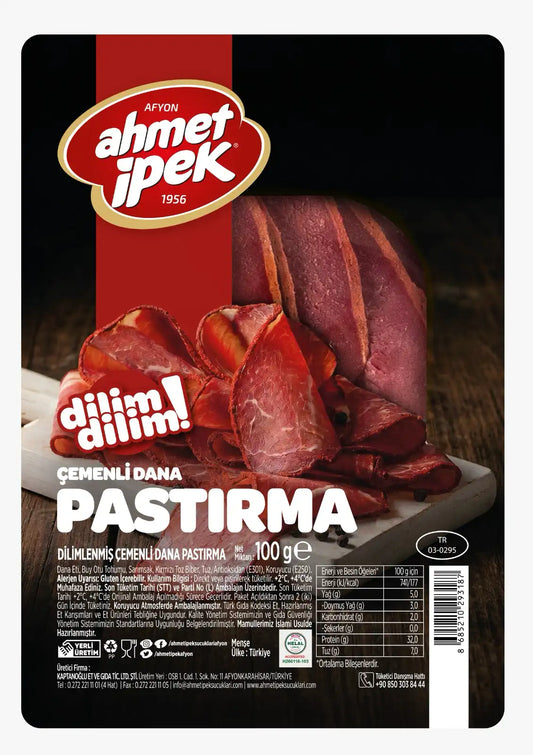 Ahmet İpek Dilimli Pastırma