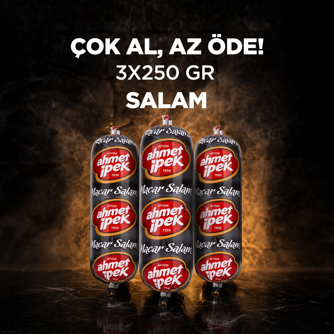 Ahmet İpek Salam 3x250gr