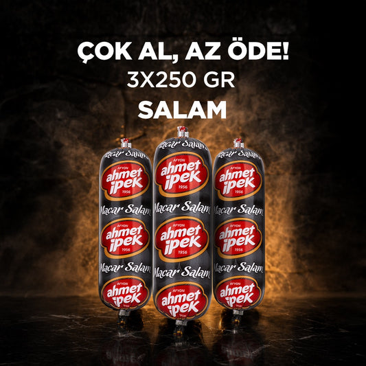 Ahmet İpek Salam 3x250gr